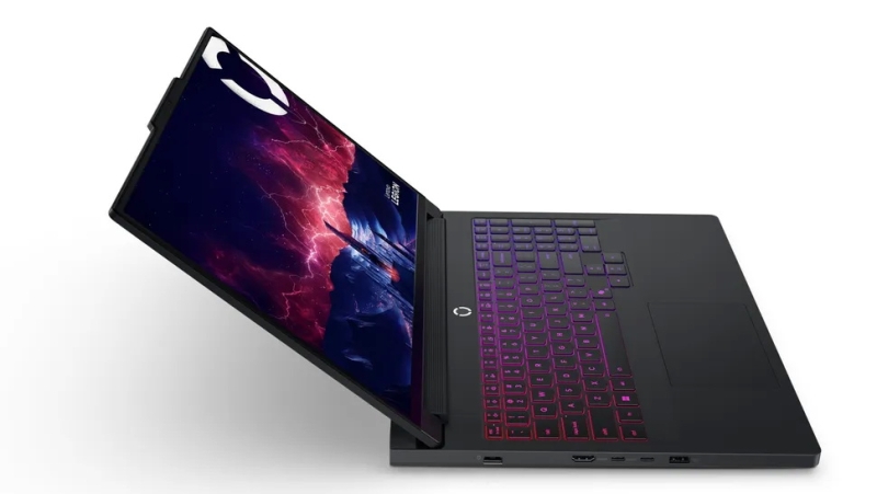 Lenovo представила мощный 16″ игровой ноутбук Legion Pro 7 с Ryzen 9955HX3D, RTX 5080 и сменными кейкапами